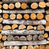 Kiln dried logs